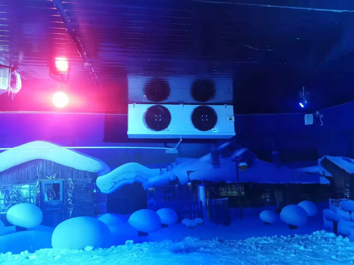 滑雪場，室內冰雪世界冷庫歡樂谷建造